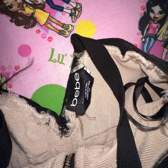 bebe bandage dress lace and beige - Picture 6 of 12